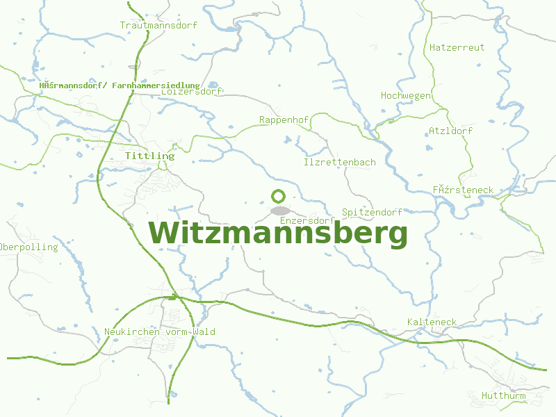 Karte von Witzmannsberg