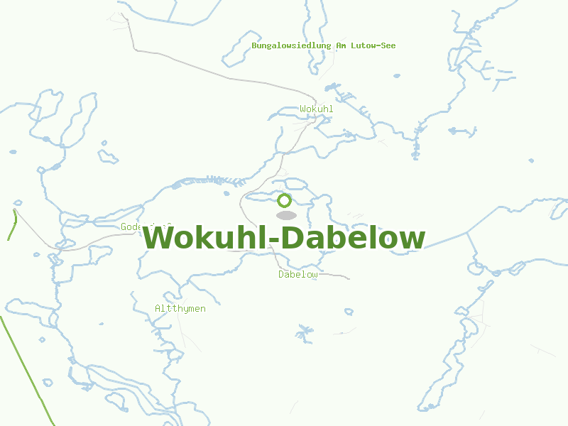 Karte von Wokuhl-Dabelow