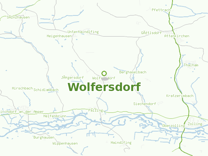 Karte von Wolfersdorf