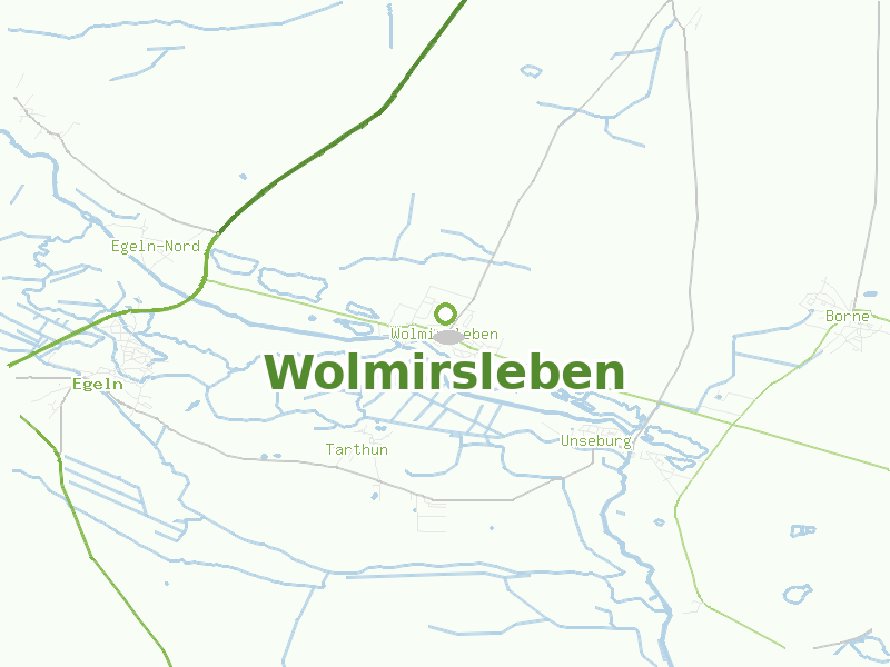 Karte von Wolmirsleben