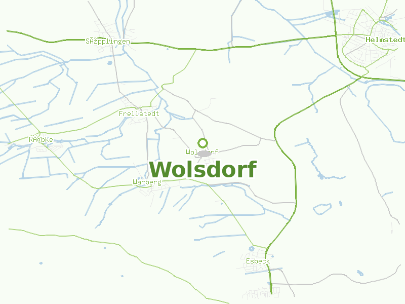 Karte von Wolsdorf