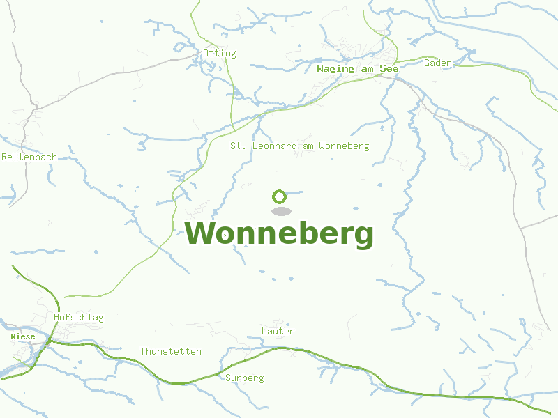 Karte von Wonneberg