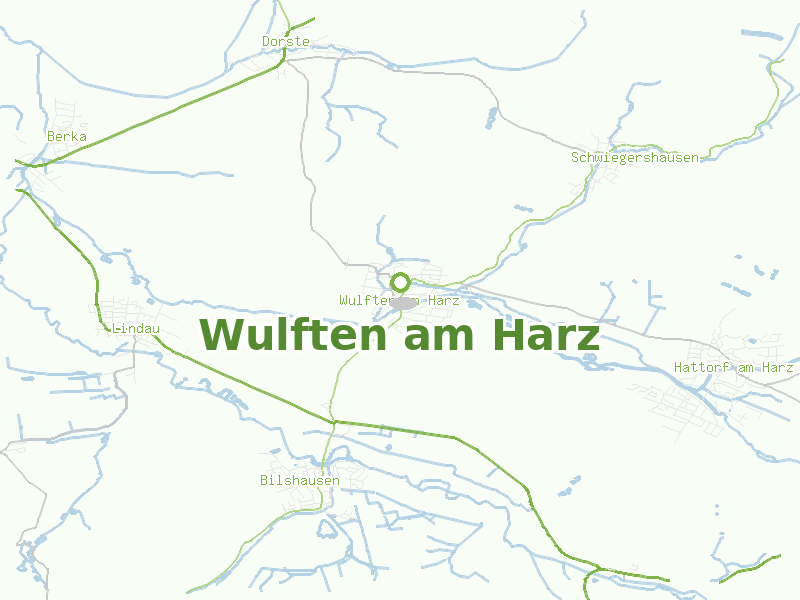 Karte von Wulften am Harz