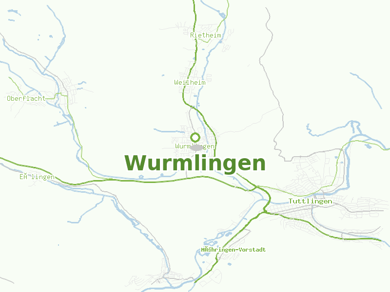 Karte von Wurmlingen