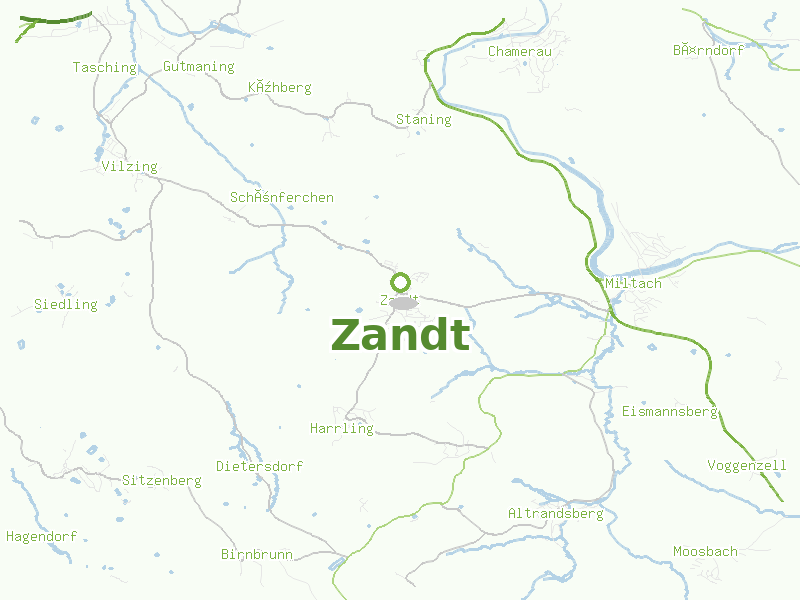 Karte von Zandt