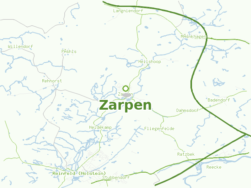 Karte von Zarpen