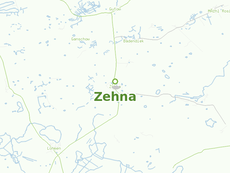 Karte von Zehna