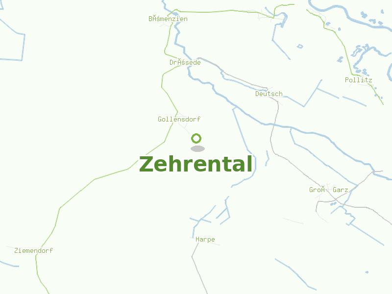Karte von Zehrental