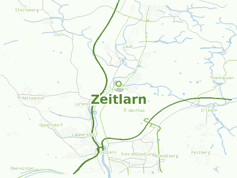 Karte von Zeitlarn