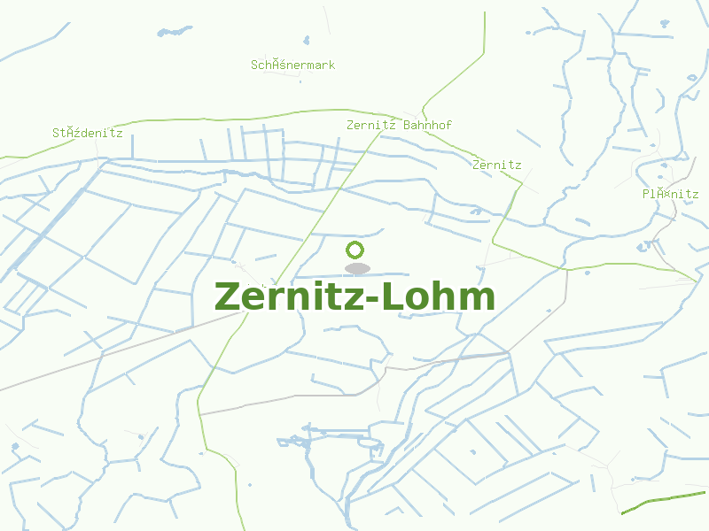 Karte von Zernitz-Lohm