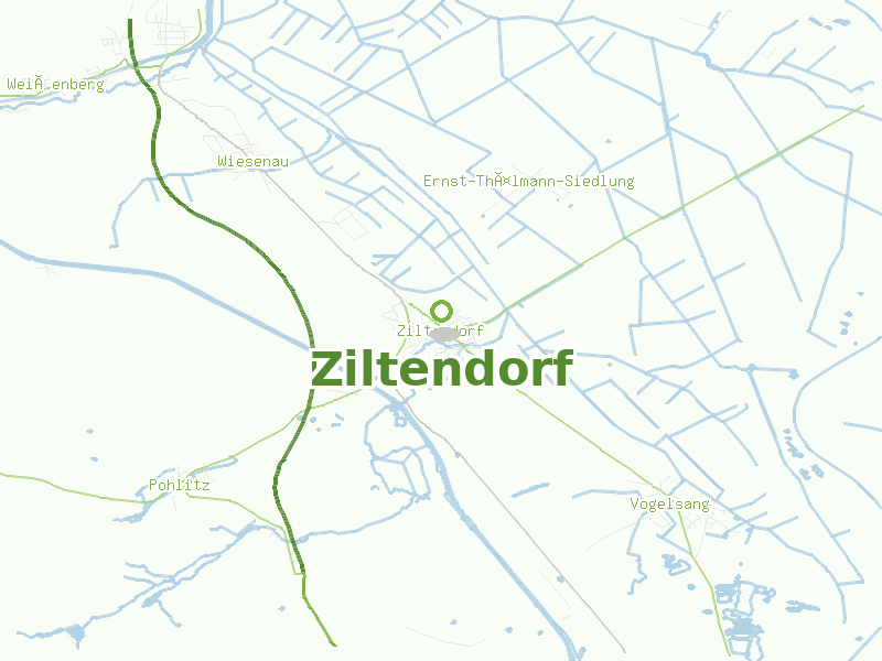 Karte von Ziltendorf