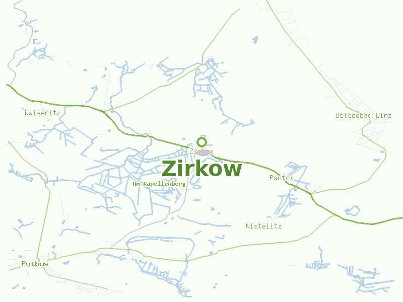 Karte von Zirkow
